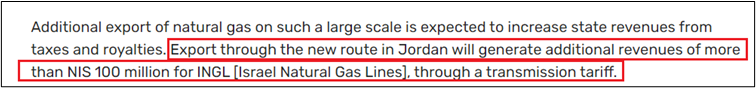 همکاری اردن و مصر با شرکت اسرائیلی Israel Natural Gas Lines، فعال در زنجیره تامین گاز رژیم صهیونیستی - اردن - اردن, برنامه تحریم رزیم صهیونیستی, زنجیره تامین گاز, مصر, همکار شرکت اسرائیلی